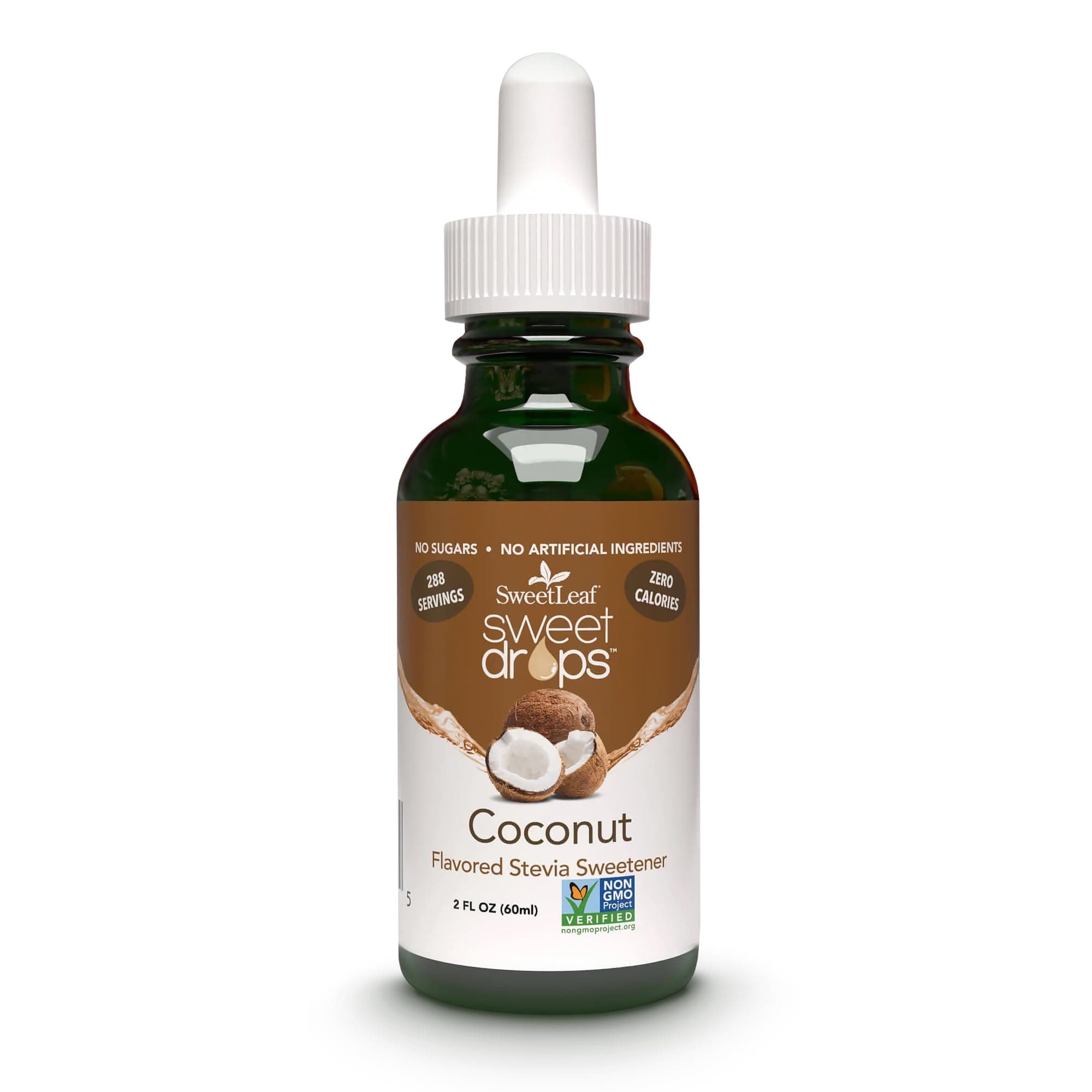SweetLeaf Sweet Drops Leaf Liquid Coconut Stevia -2oz
