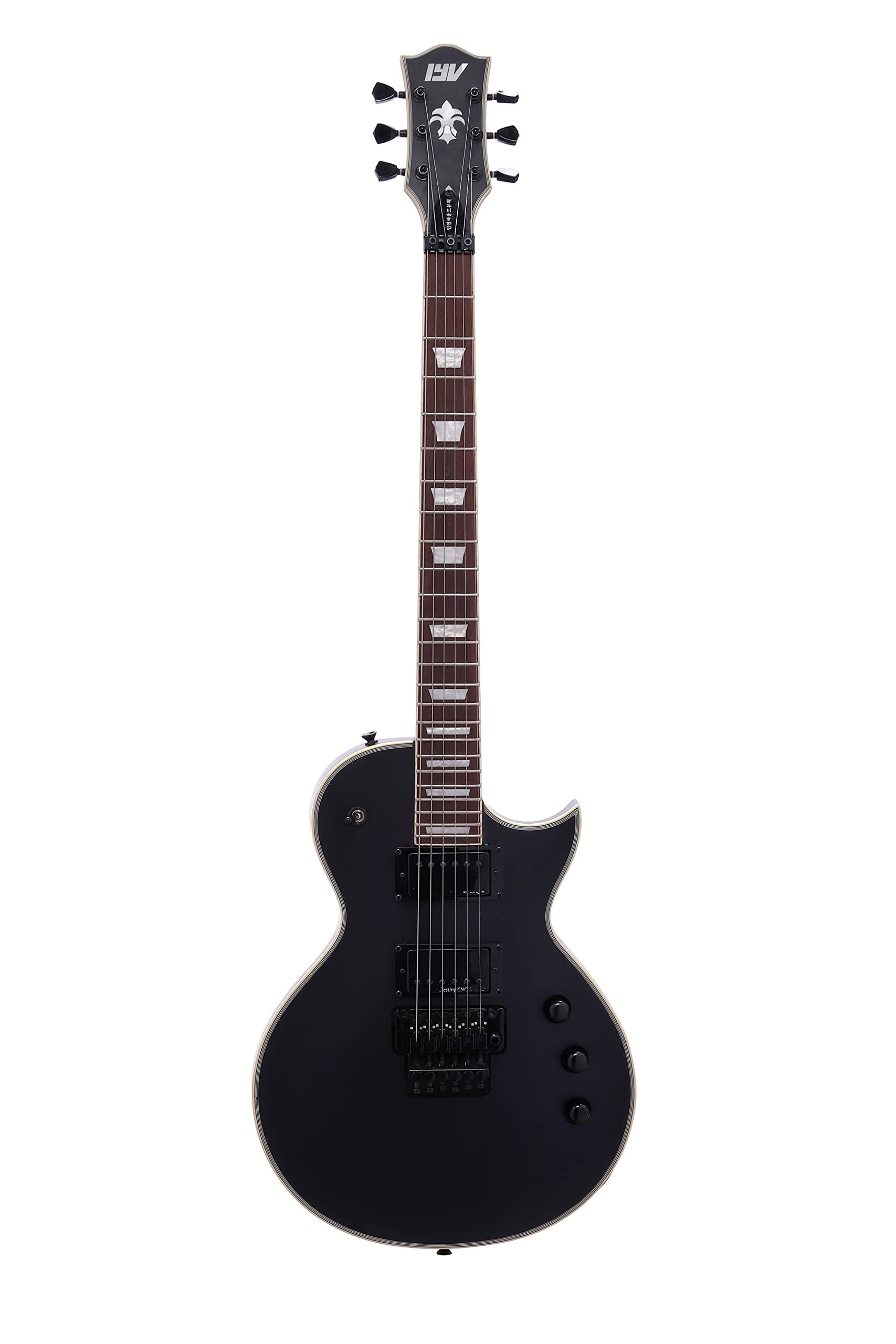 ILP-400FR Solid Body Electric Guitar, Satin Black
