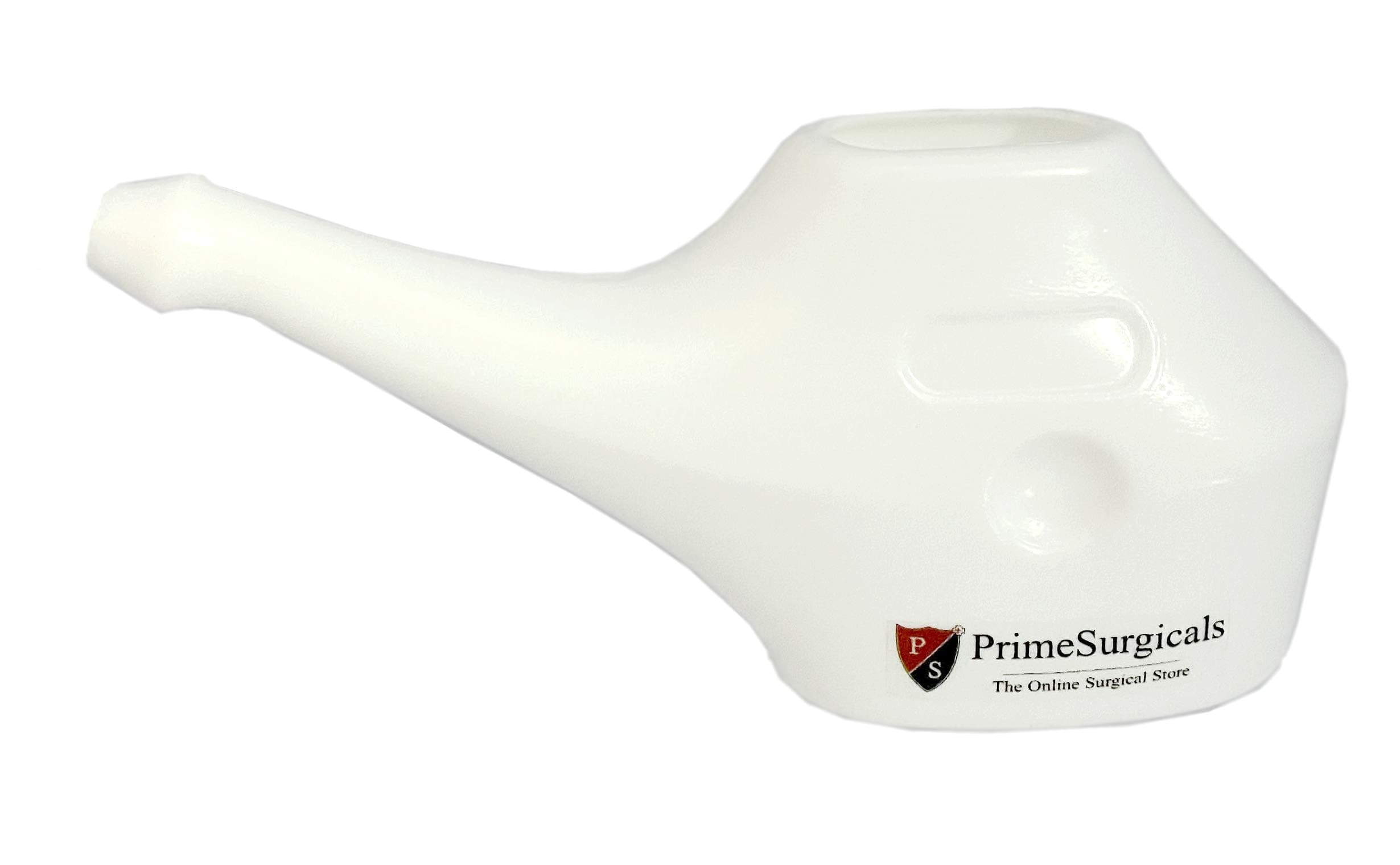 Durable Plastic Unbreakable Jal Neti Pot • Pack of 2 Jal Neti with with Jal Neti Salt