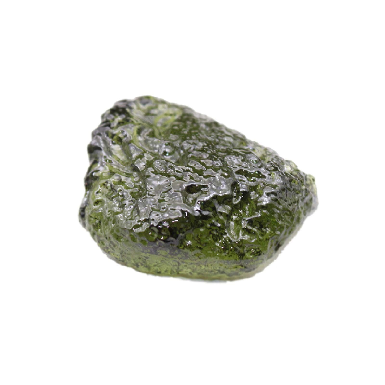 Green Irregular Shape Moldavite Czech Meteorite Multifunctional Artificial Raw Crystal Energy Stone For Art Jewelry Making, Glass