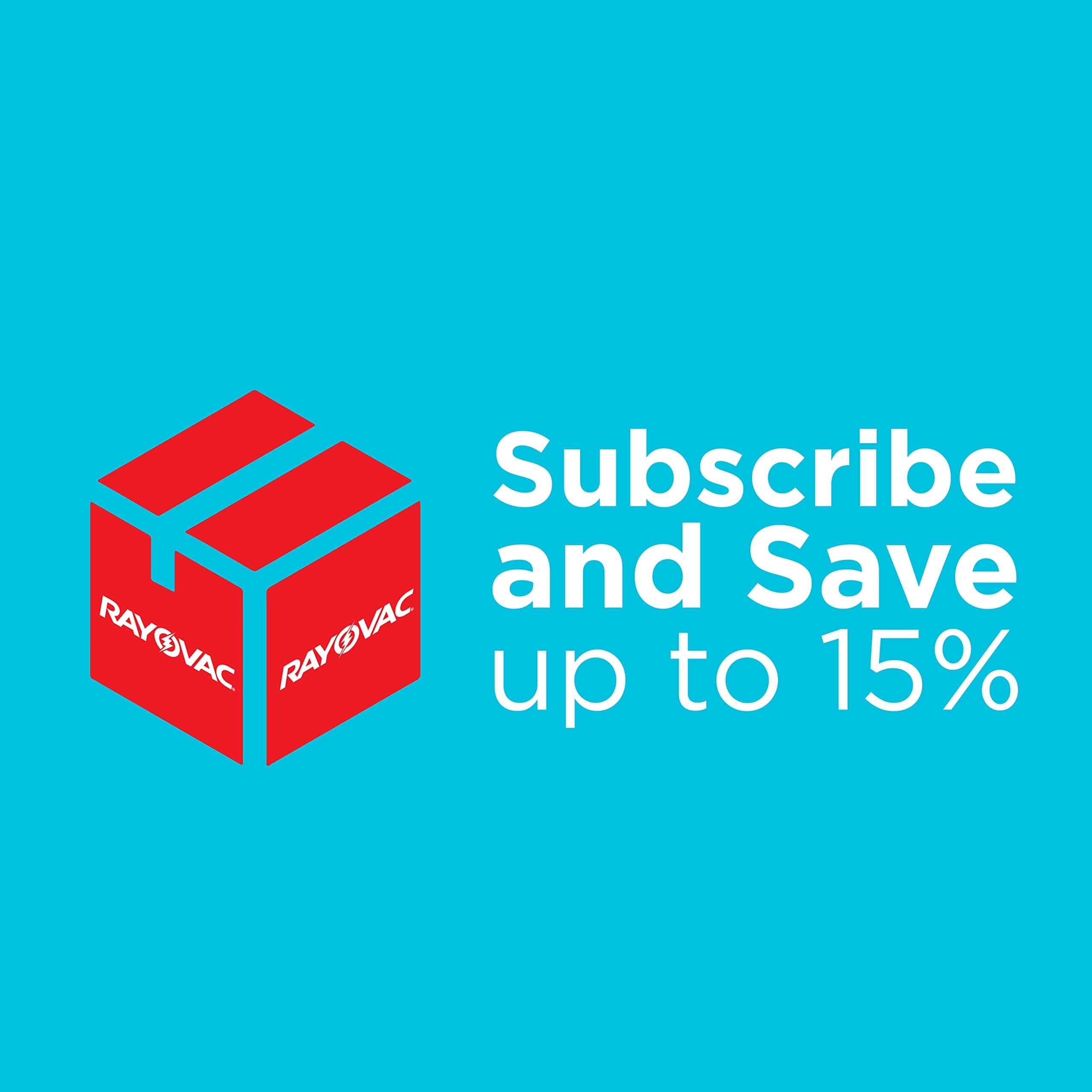 Rayovac AA Batteries & AAA Batteries Combo Pack, 30 AA and 24 AAA (54 Battery Count)