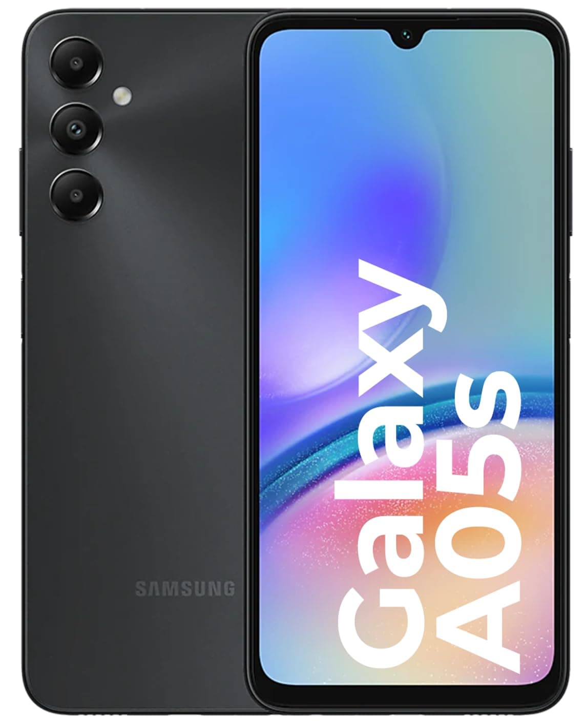 Galaxy A05s LTE, Android Smartphone, Dual SIM Mobile Phone, 4GB RAM, 64GB Storage, Black (KSA Version)