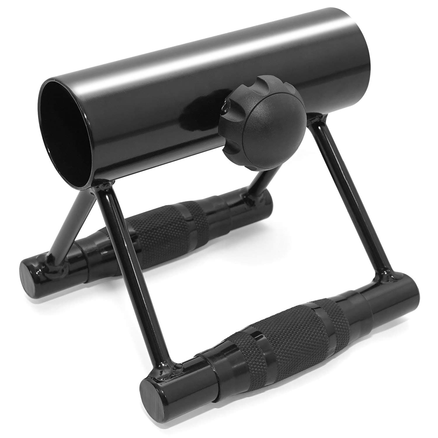 Yes4All Landmine Double D Row Handle/Landmine Handle Attachment with Textured Rubber Handles – Double D Landmine Handle Fits 2-inch Olympic Bars