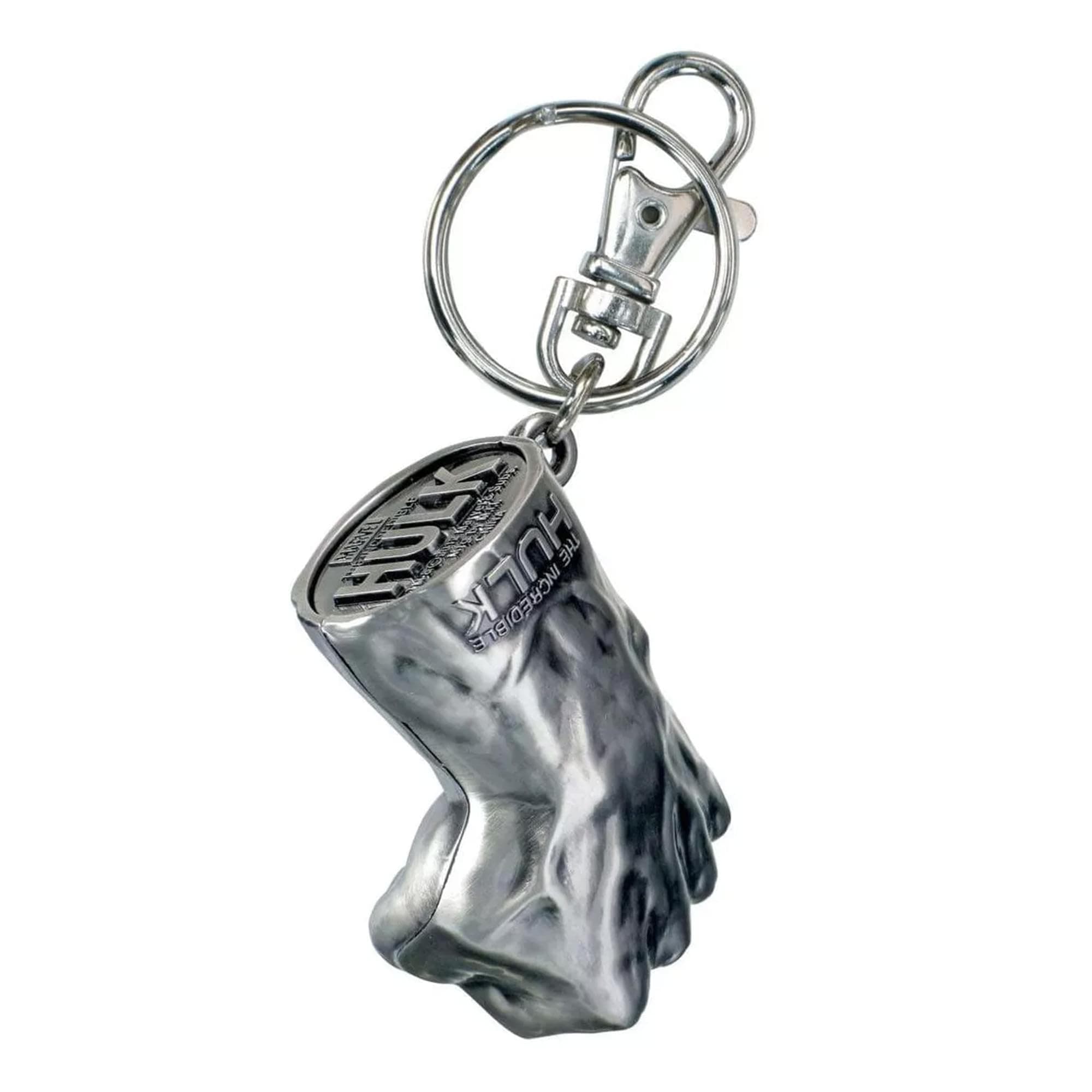 Marvel Hulk Fist Pewter Key Ring,Grey-light,Small