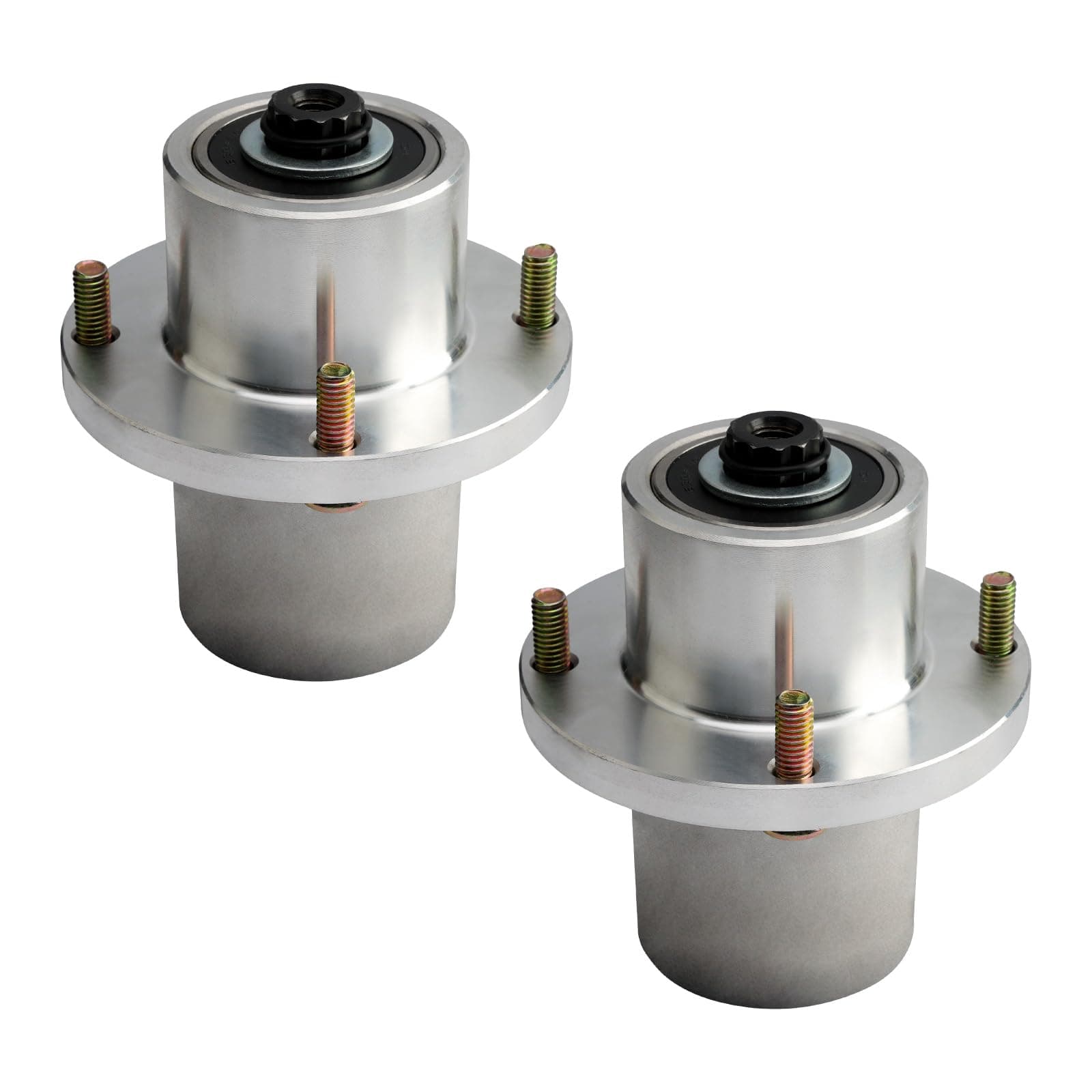 Misakomo2 PCS Lawn Mower Deck Blade Spindle Assembly Compatible with Hustler Fastrak SD SDX Raptor SDX 48" 54" 60" Mower Replace# 125981 605380