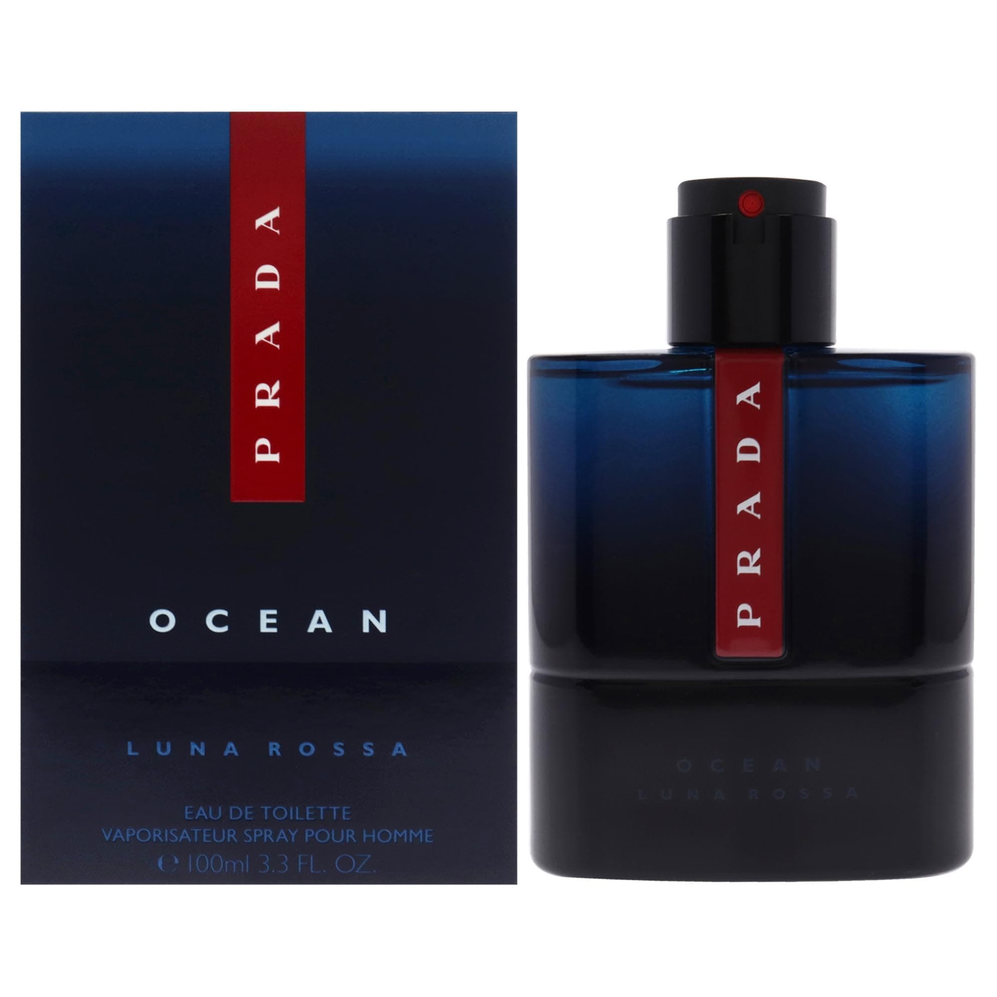 Luna Rossa Ocean by Prada for Men - 3.3 oz EDT Spray
