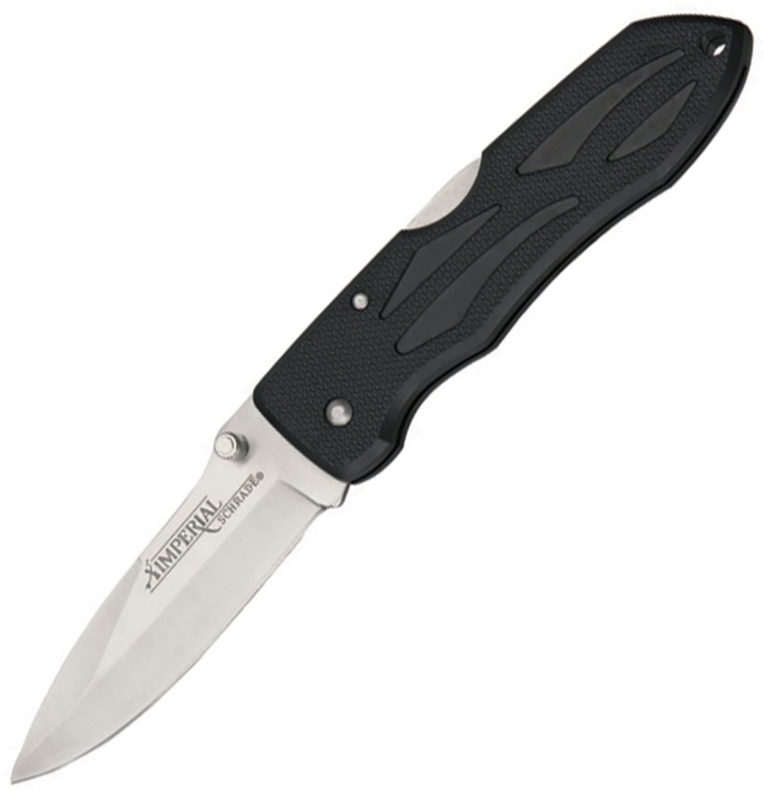 Imperial Schrade IMP0028CP Lock back black Tactical Folding Knives