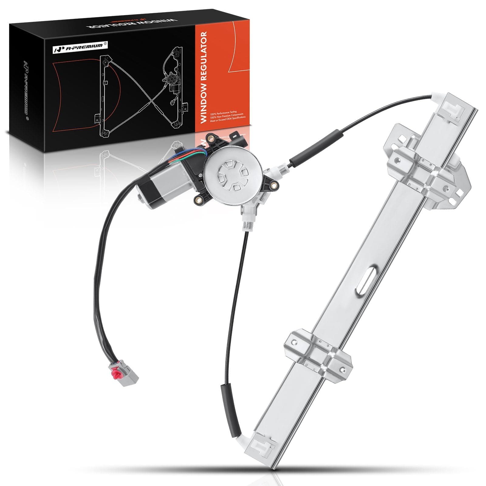 A-Premium Power Window Regulator with Motor Compatible with Honda Civic 1996-2000 Front Left Driver Side