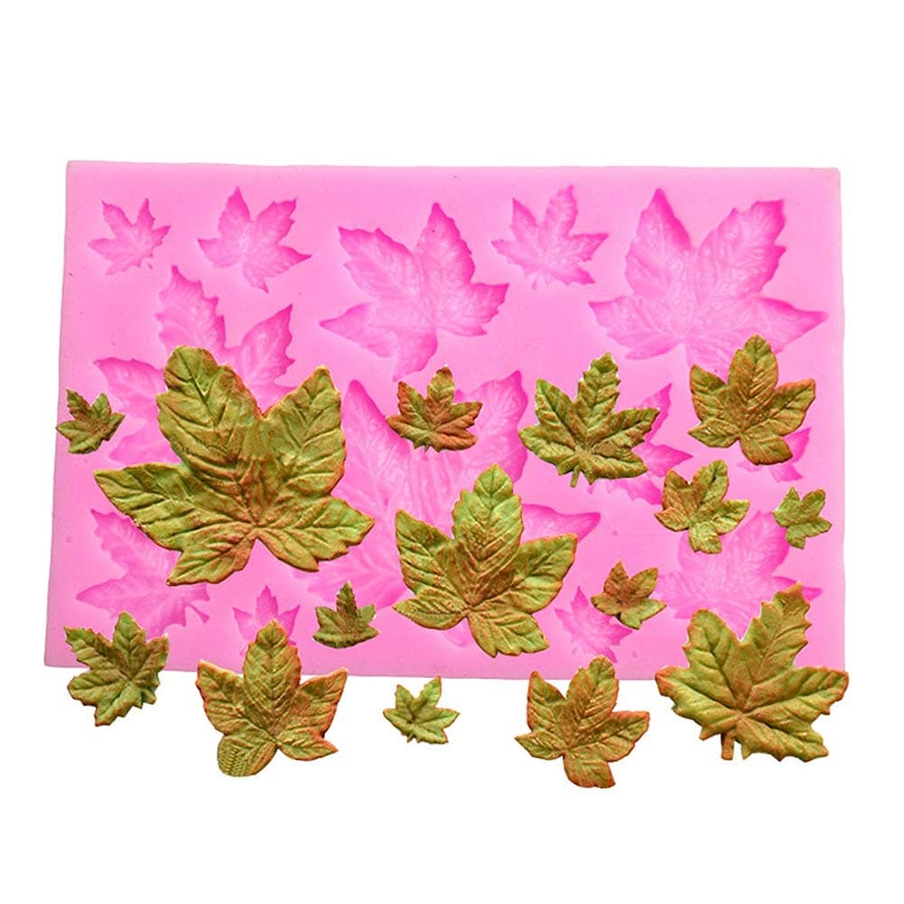 Maple Leaf Fondant Mold