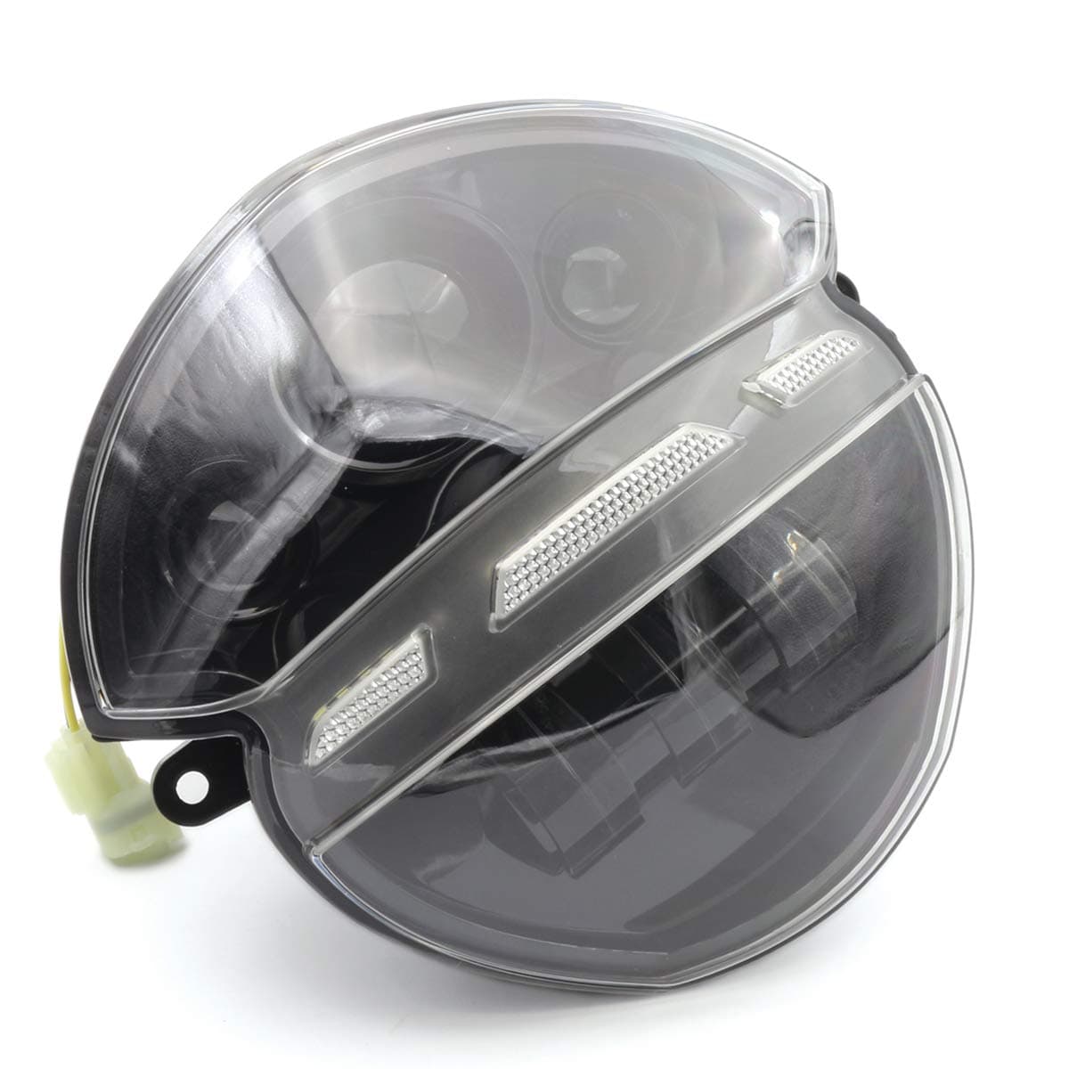 CPOWACE LED Headlight Assembly Kit and Replacement Compatible with Ducati Monster 696 2008-2014 795 796
