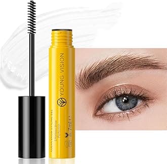 Eyebrow Gel - Long-Lasting Brow Glue, Waterproof Clear Brow Gel, Smudge-Resistant, Quick-Dry Brow Wax for Defined Brow Sculpting