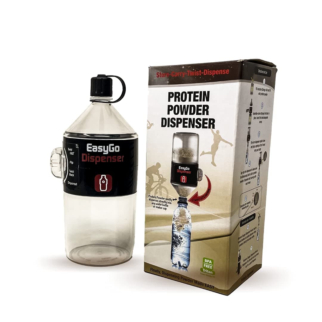 EasyGo Protein Powder Dispenser,Black