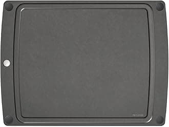 Epicurean505-201502003 All-in- All-in-One Cutting Board with Non-Slip Feet, 19.5" x 14.5", Slate/Black