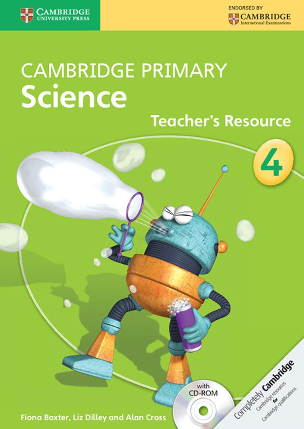 Cambridge Primary Science Stage 4 Teacher's Resource Book with CD-ROM Paperback – Teacher's Edition, 22 May 2014