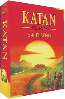 Family Board Games for Adults and Kids - Ages 8 and up, 2 to 8 Players (Katan Extension)