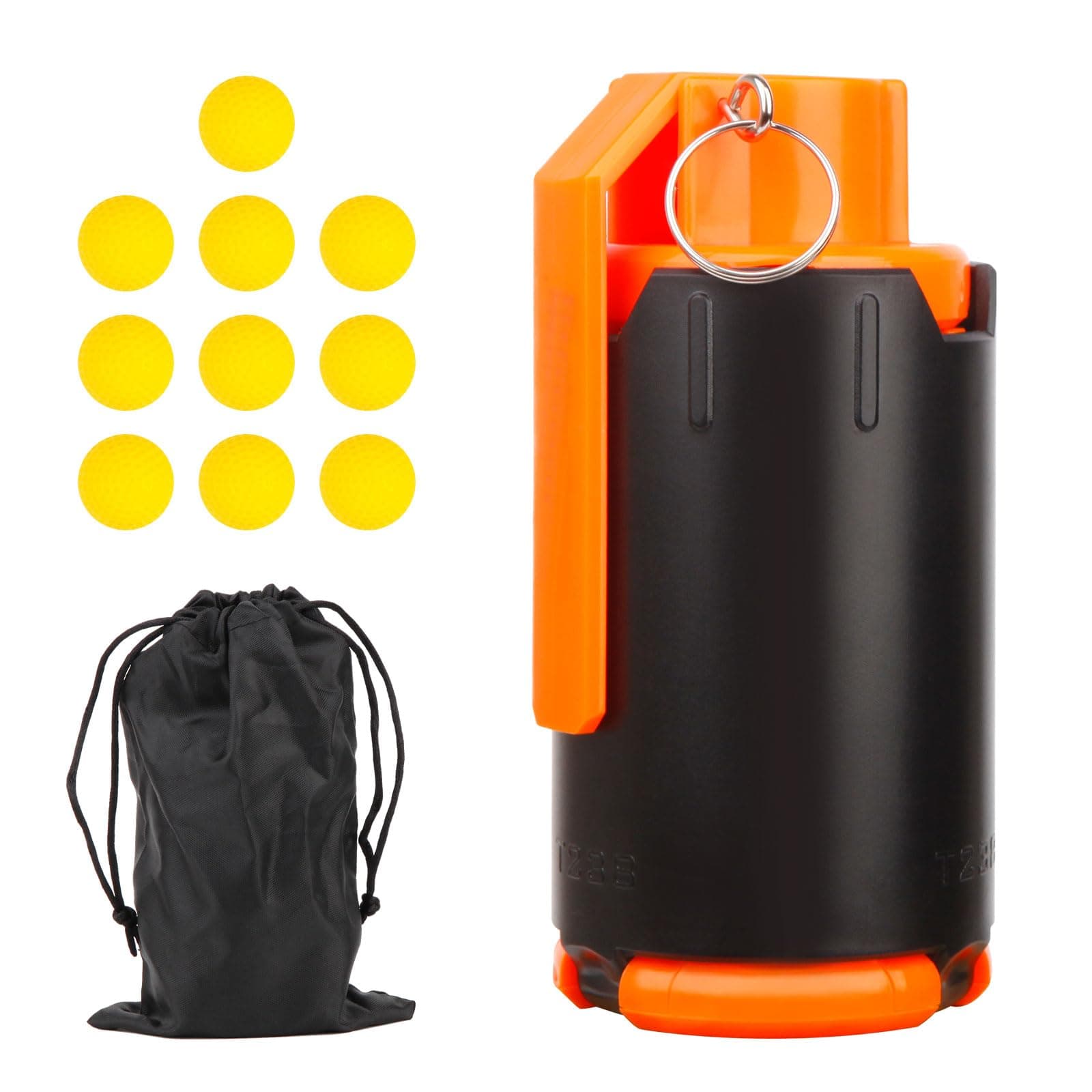 CS Grenade, FenglinTech Nerf Rival Soft Foam Bullets Refill Darts Tactical Grenade Blaster