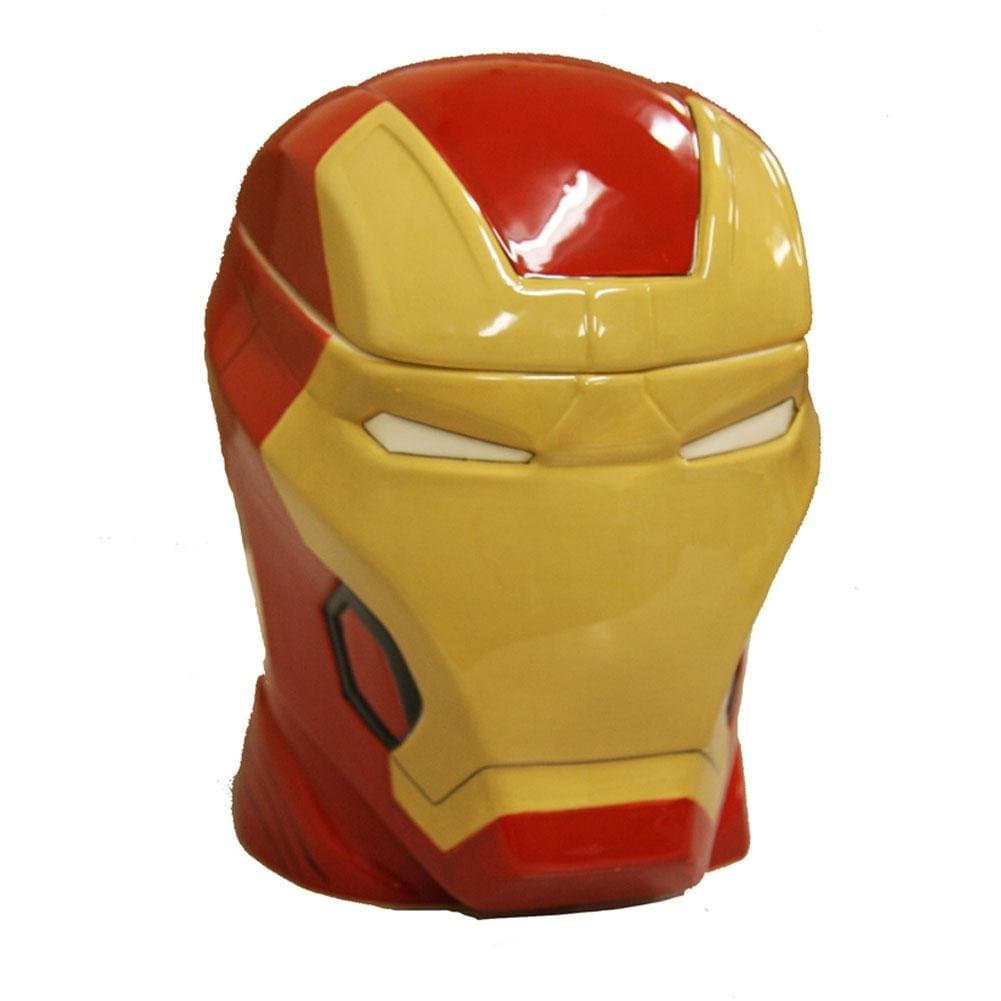 IRONMAN Iron Man Head Molded Cookie Jar, Multicolor, One Size