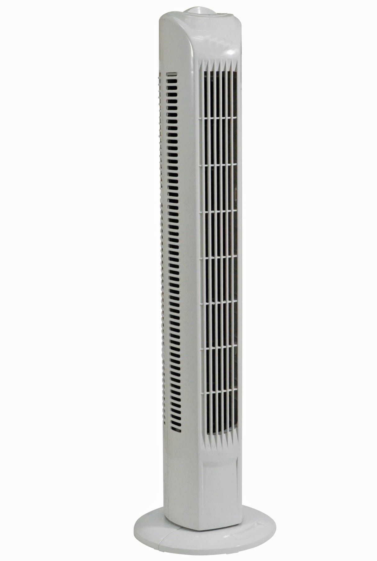SLIM Tower Fan - 3 fan speed setting - Static & Oscillating Cooling Electric Fan - Home / Office - Tall & Slim Fan 800 mm Floor Mount - High Quality Model - High Power - ULTRA COOL White Finish by SXEY Electronics Ltd