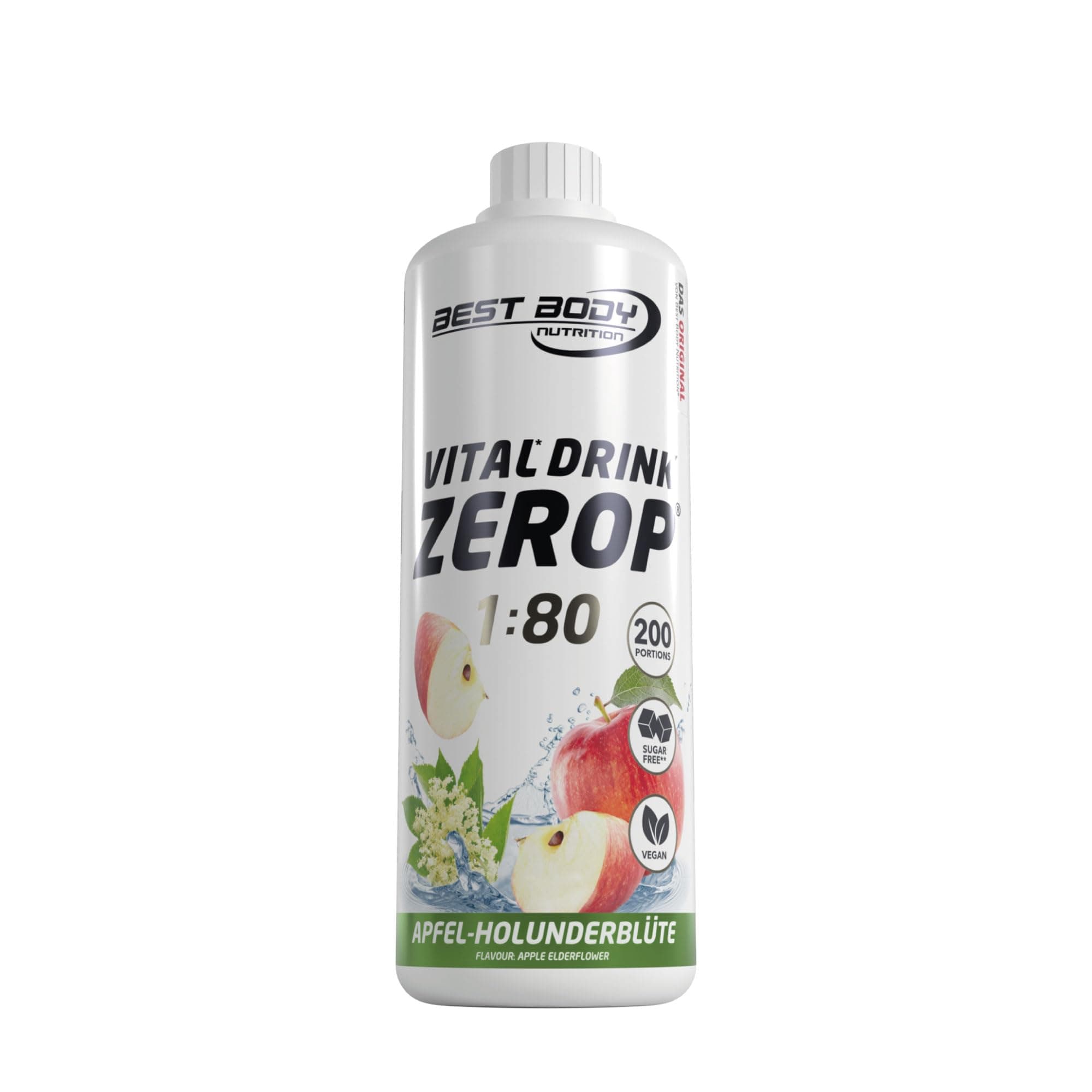 Vital Drink Zerop (1000ml) Apple Elderflower