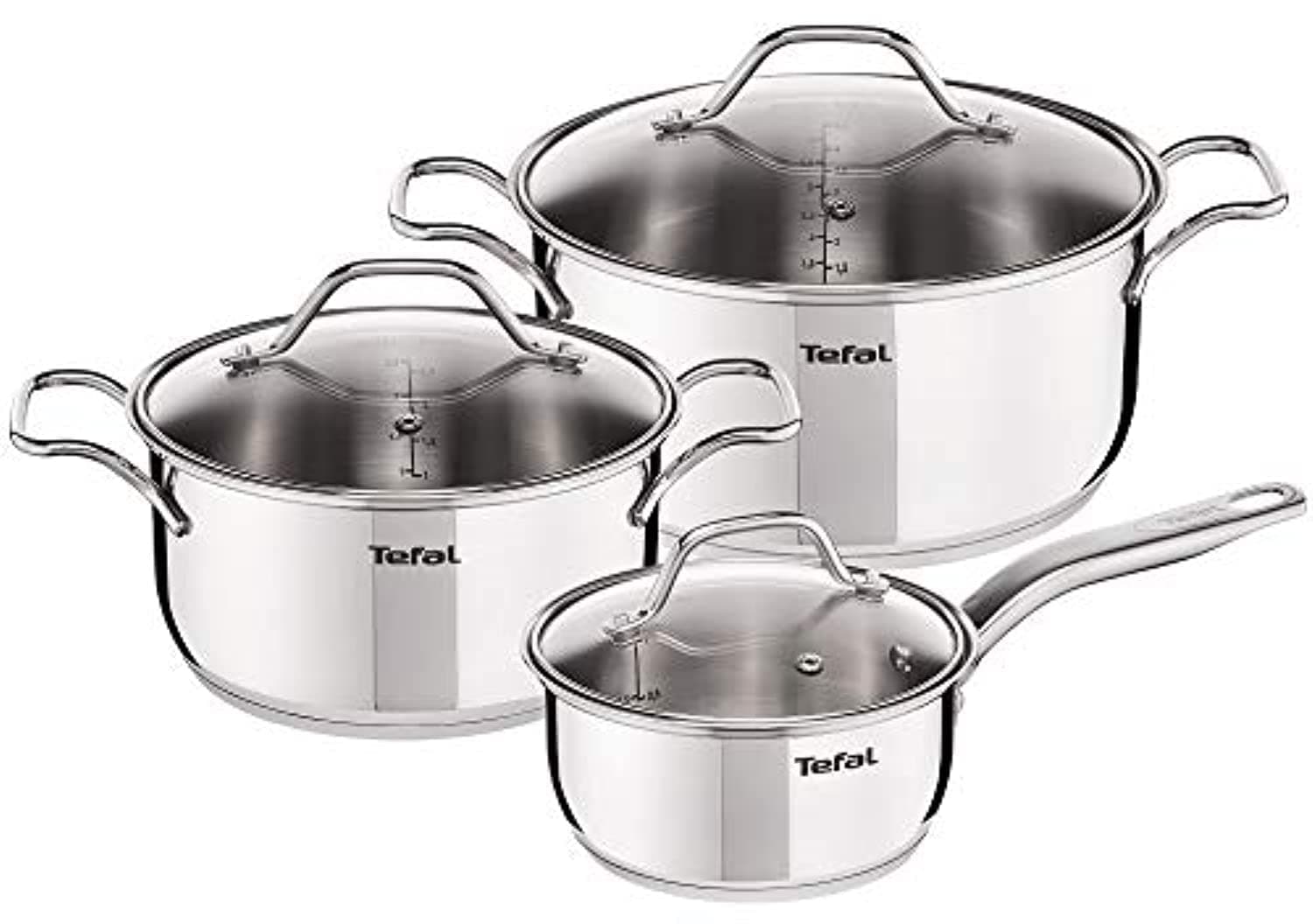Tefal Intuition v2 - Set 6 pcs,Silver,A702S685