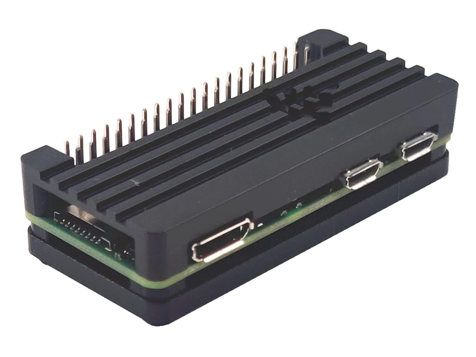 Raspberry Pi Zero 2W Case - Aluminum Passive Case with Pin Header for Zero 2W/W