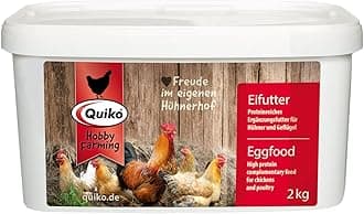 Quiko Hobby Farming - Egg Food for chickens 2 kg - Chicken Feed - Chicken Vitamins