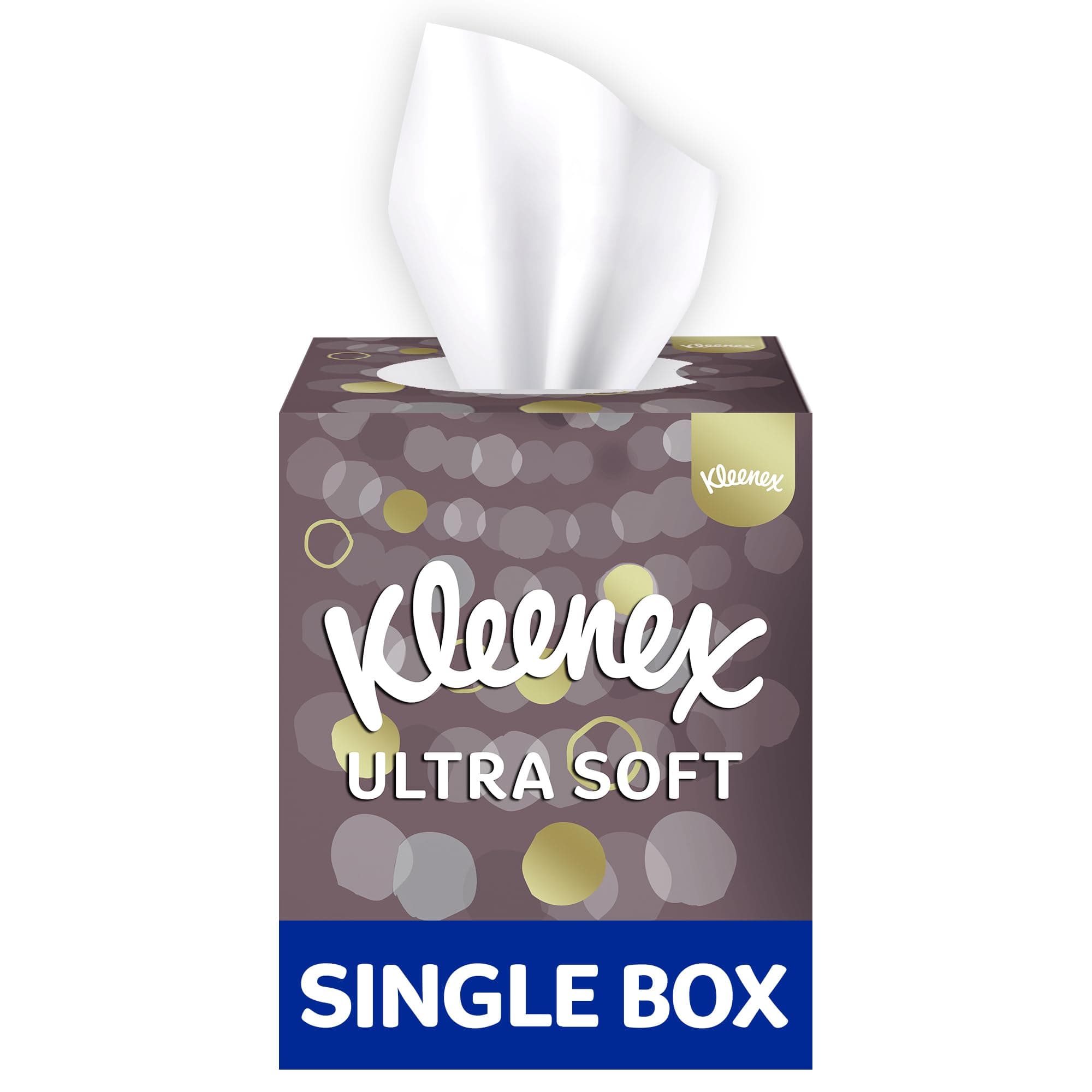 Ultra Soft Facial Tissues, Single Cube Box