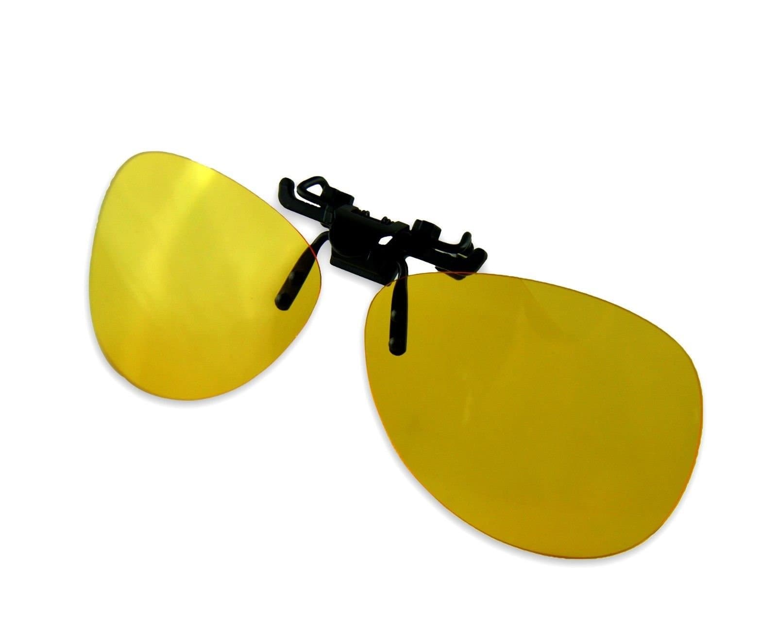 PREMIUM NIGHT VISION DRIVING CLIP ON SUNGLASSES