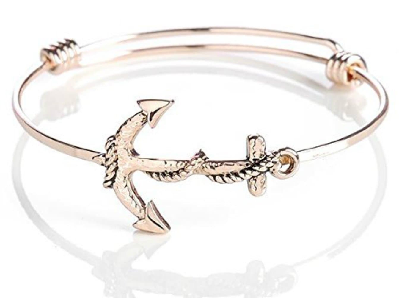 Thoughts To Share Expandable Anchor Bracelet, Hope