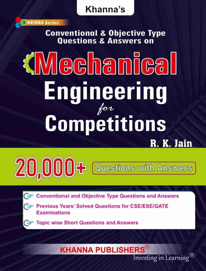 Mechanical Engineering for Competitions by R.K. Jain
