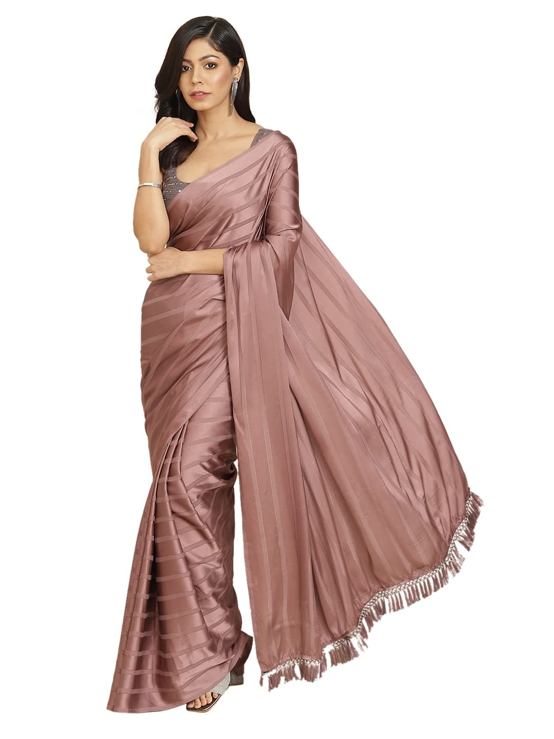 Women's Satin Sarees