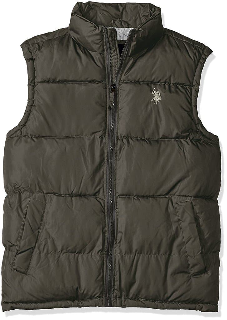 U.S. Polo Assn. Men's Basic Puffer Vest - Colors