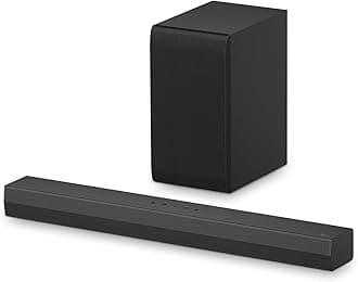 S40T 300W 2.1 Channel Dolby Digital, DTS Digital Surround, AI Sound Pro, Wow Interface Soundbar with HDMI, USB & Bluetooth Connectivity (Black)