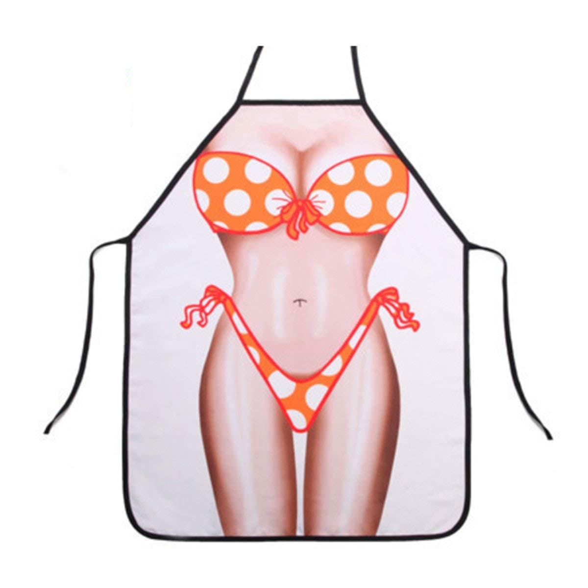 Funny Kitchen Chef Waitress Cooking Baking Pottery Grilling Apron