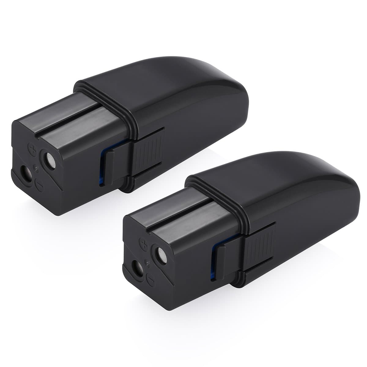 2 Pack 7.2V 2000mAh Ni-MH Replacement Battery Compatible with Ontel Swivel Sweeper G1 & G2