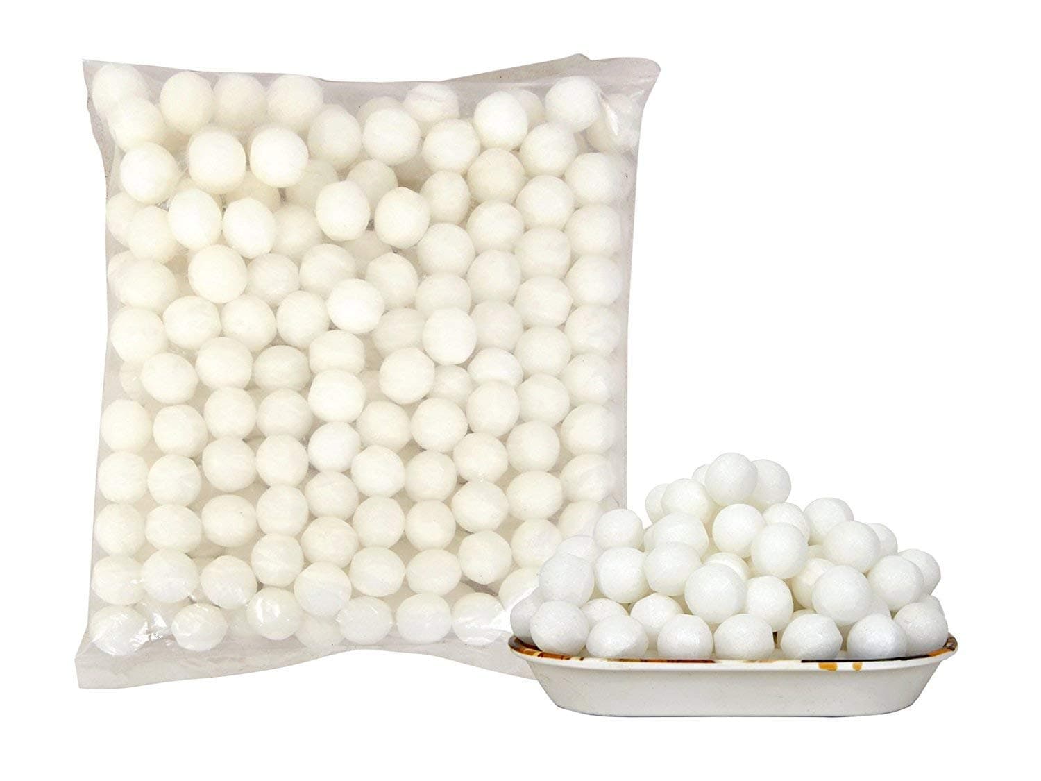 White Naphthalene Balls (500 Grams)