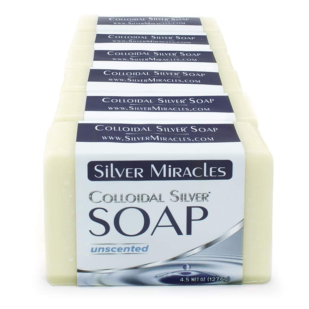 Silver MiraclesColloidal Soap - 6 pack
