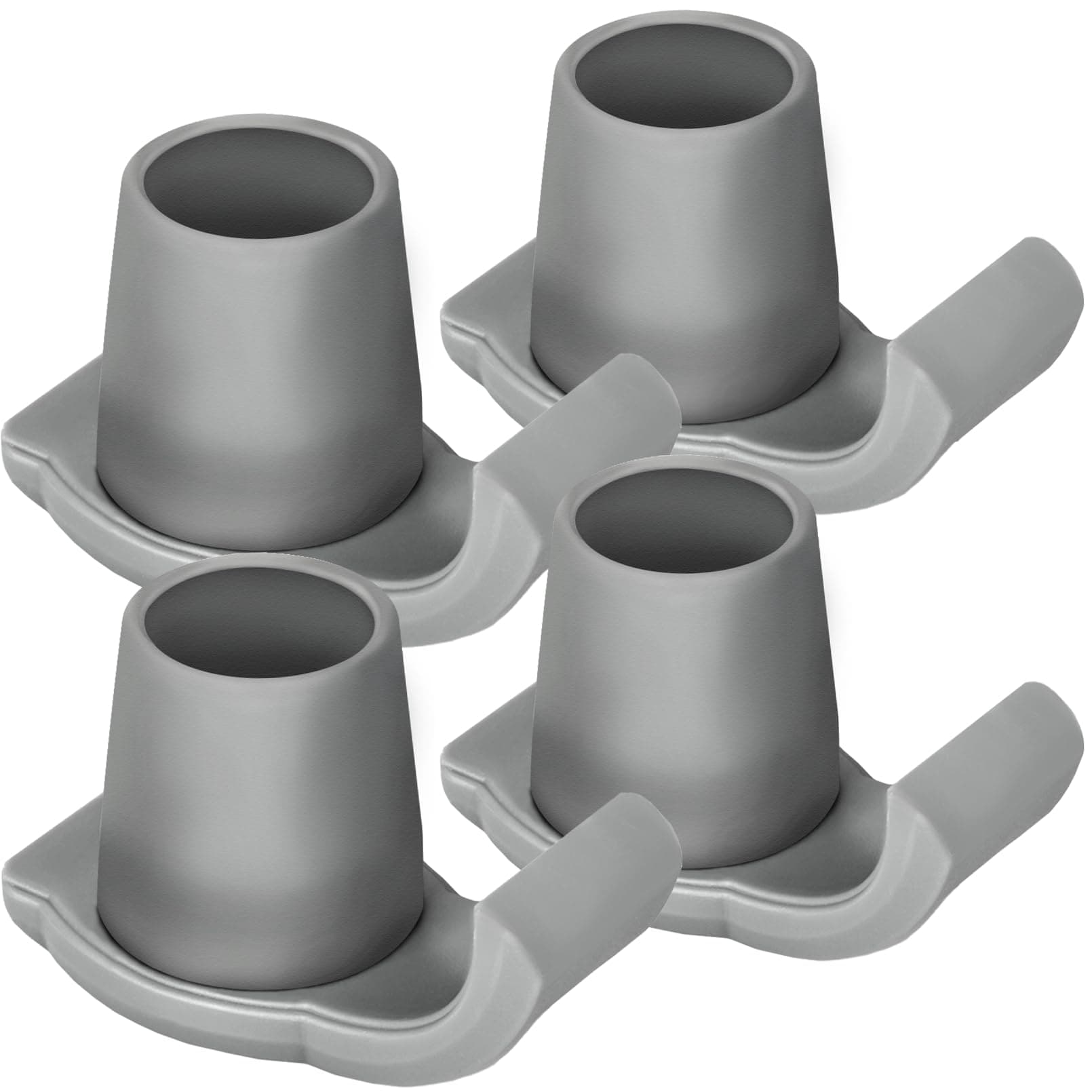 Dotday 4 Pack Walker Skis Glides for Folding Walkers, Essentials Universal Walker Accessories for Seniors, Mobility Aid Accessory for Seniors