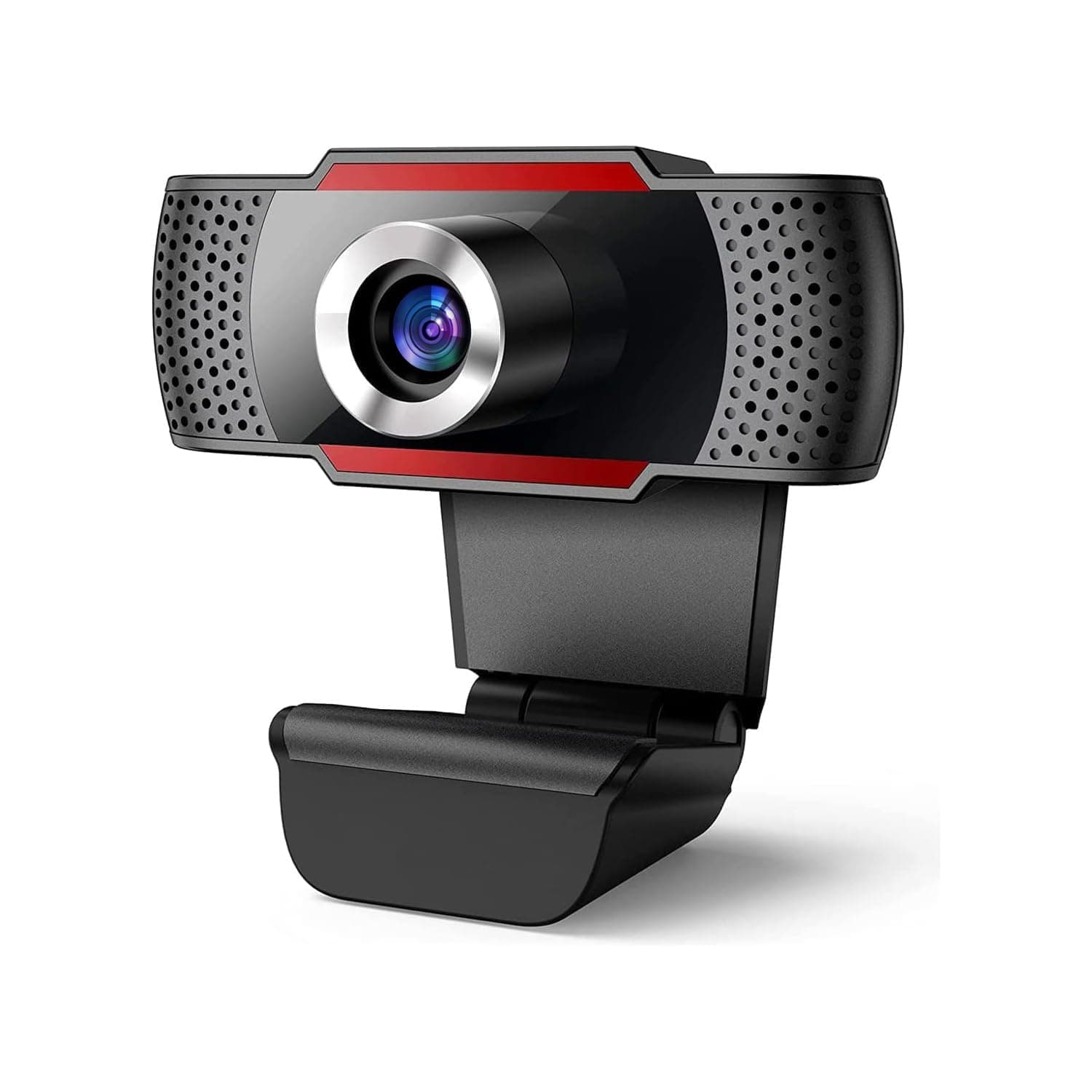 XVersion Web Cameras for Computers, 1080P HD USB Webcam with Microphone for PC/Laptop/Desktop/Video Calling/Conferencing 1080p HD Noise Reduction Digital Mic [Plug and Play] - Black