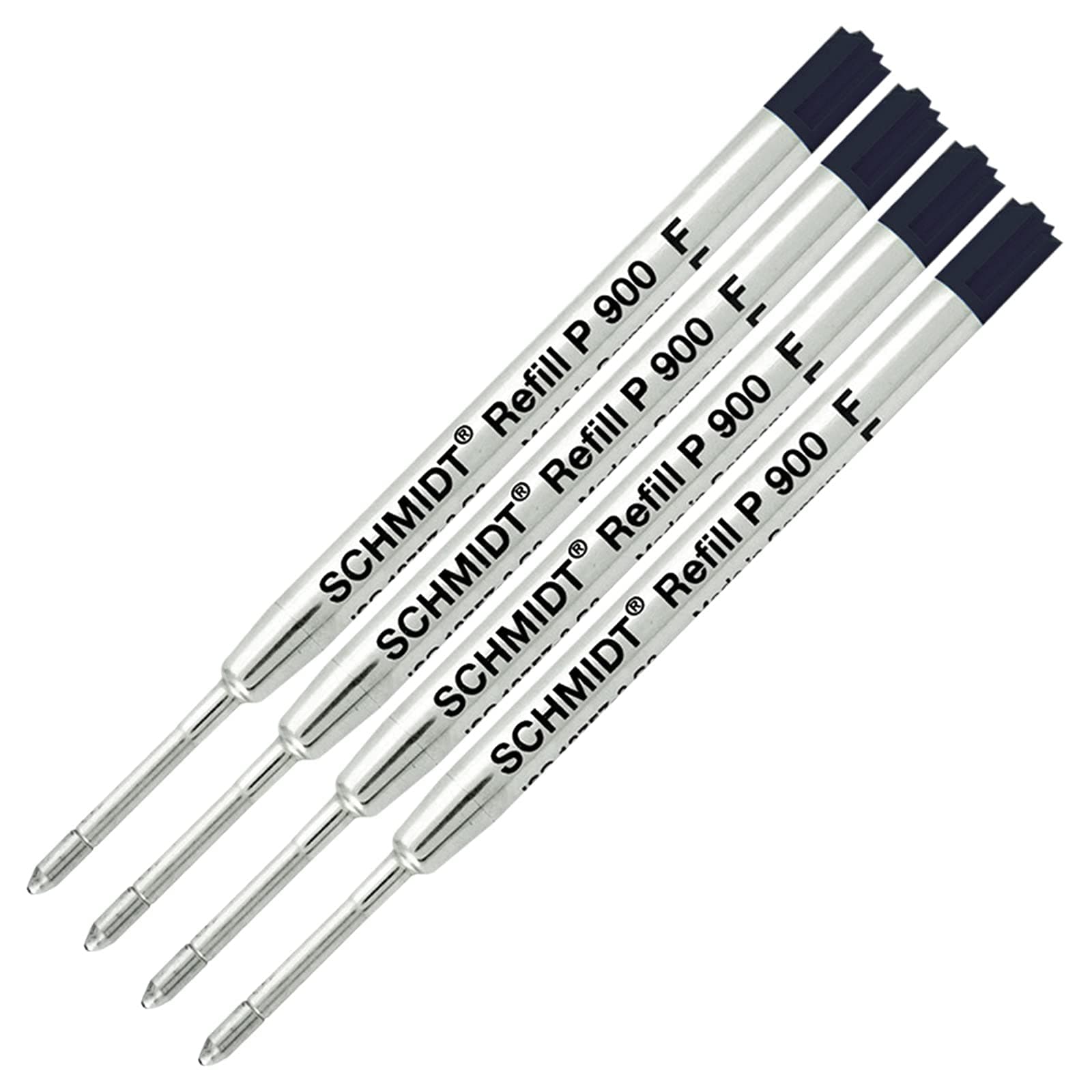 Schmidt - 4 Pack - Refill Black-P900 - Fine Tip