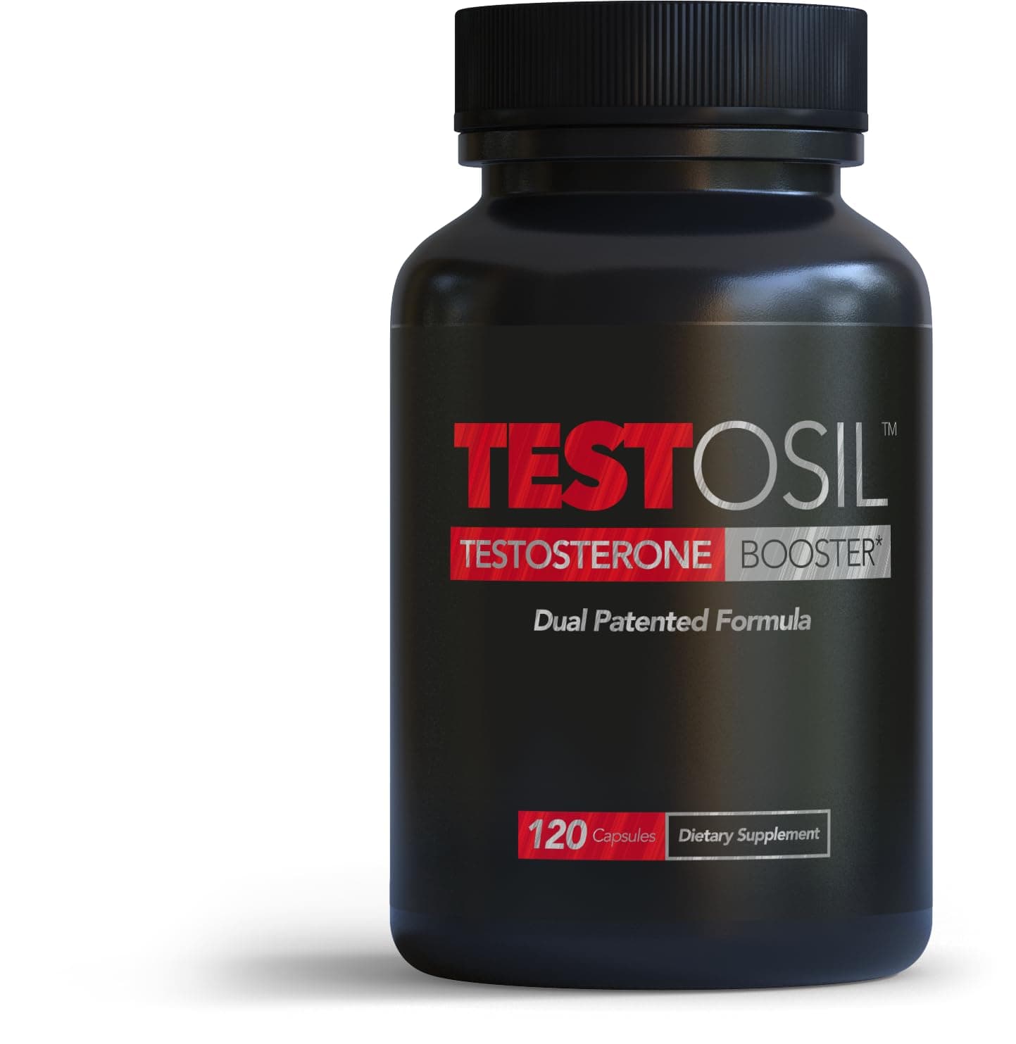 Testosil Men's - Advanced Testosterone Support Supplement for Men - Vitality Formula with KSM-66 Ashwagandha & Fenugreek -Promotes Muscle Health, Energy, and Strength - 120 Capsules