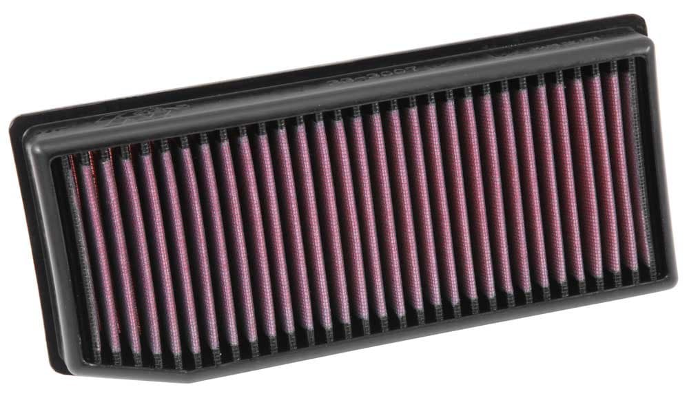Engine Air Filter: Reusable, Clean Every 75,000 Miles, Washable, Replacement Car Air Filter: Compatible 2012-2019 DACIA/LADA/RENAULT (Dokker, Duster, Lodgy, Logan, Sandero, Vesta, Captur), 33-3007