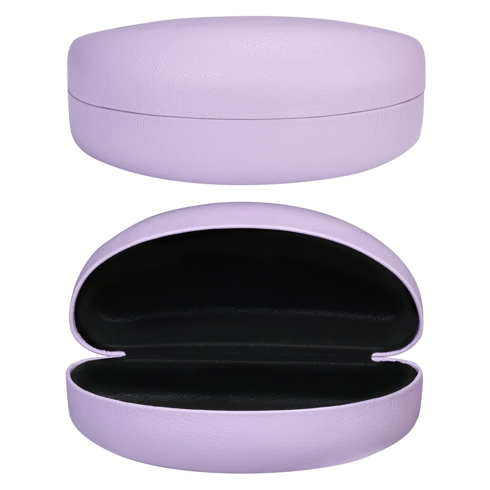 Hard Shell Sunglasses Case,Classic Large Glasses Case for Sunglass,Eyeglasses with Cleaning Cloth,Pouch