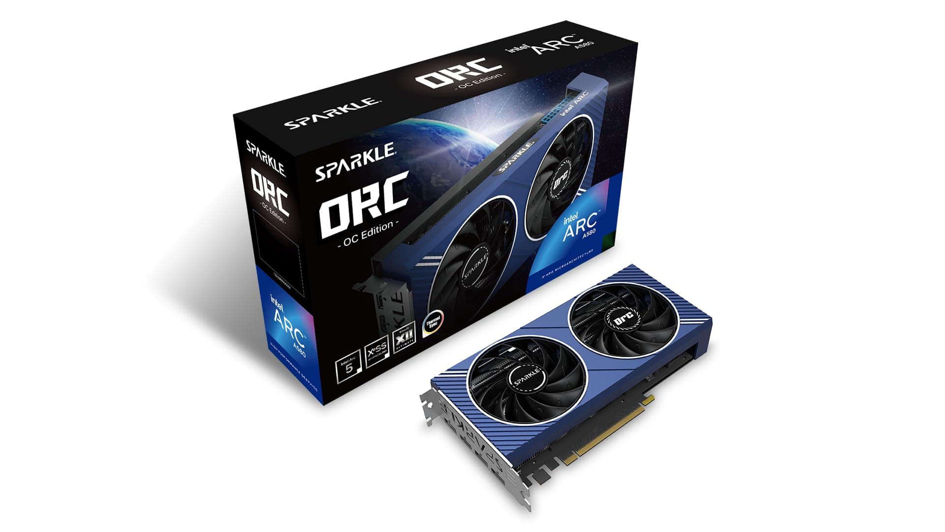 Intel Arc A580 ORC OC Edition graphics card