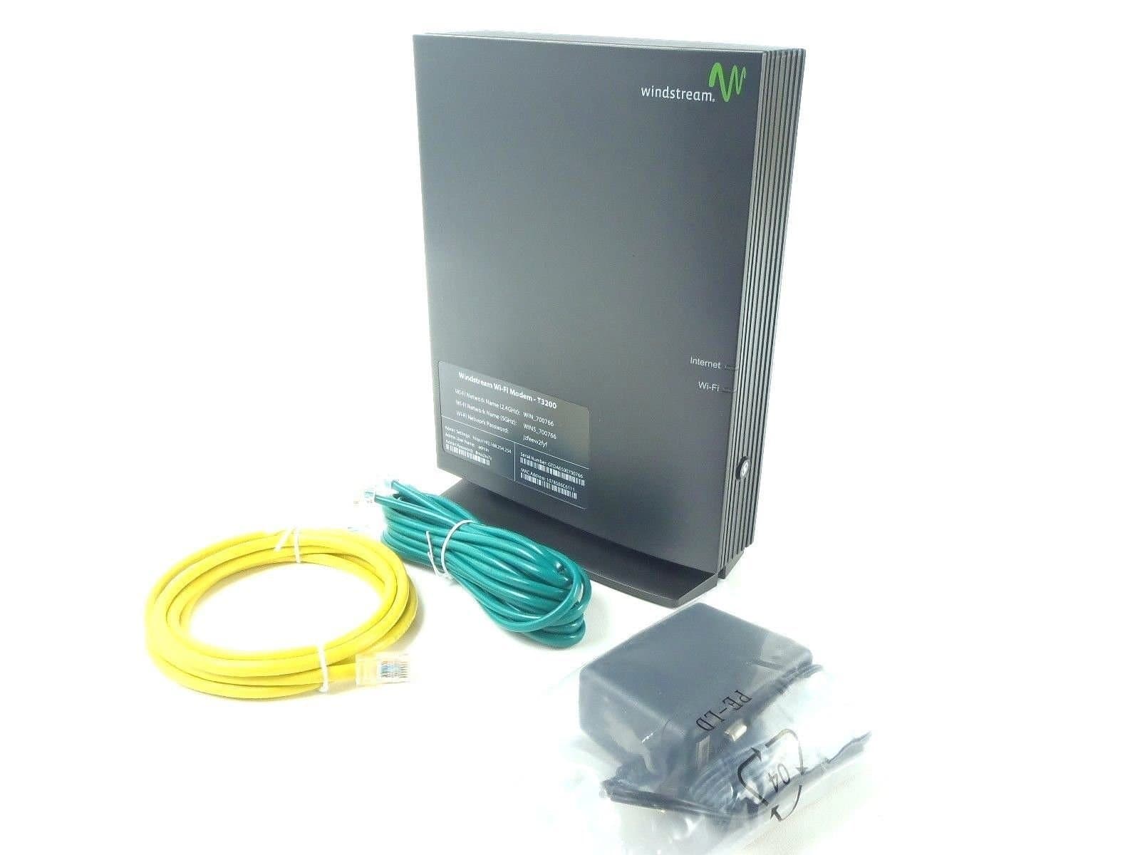 WINDSTREAM Actiontec T3200 xDSL Wi-Fi Premium Wireless Router/Modem 1GIG