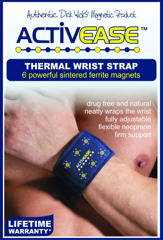 Dick Wicks DW33SSW Activease Thermal Wrist Support One Size - Blue