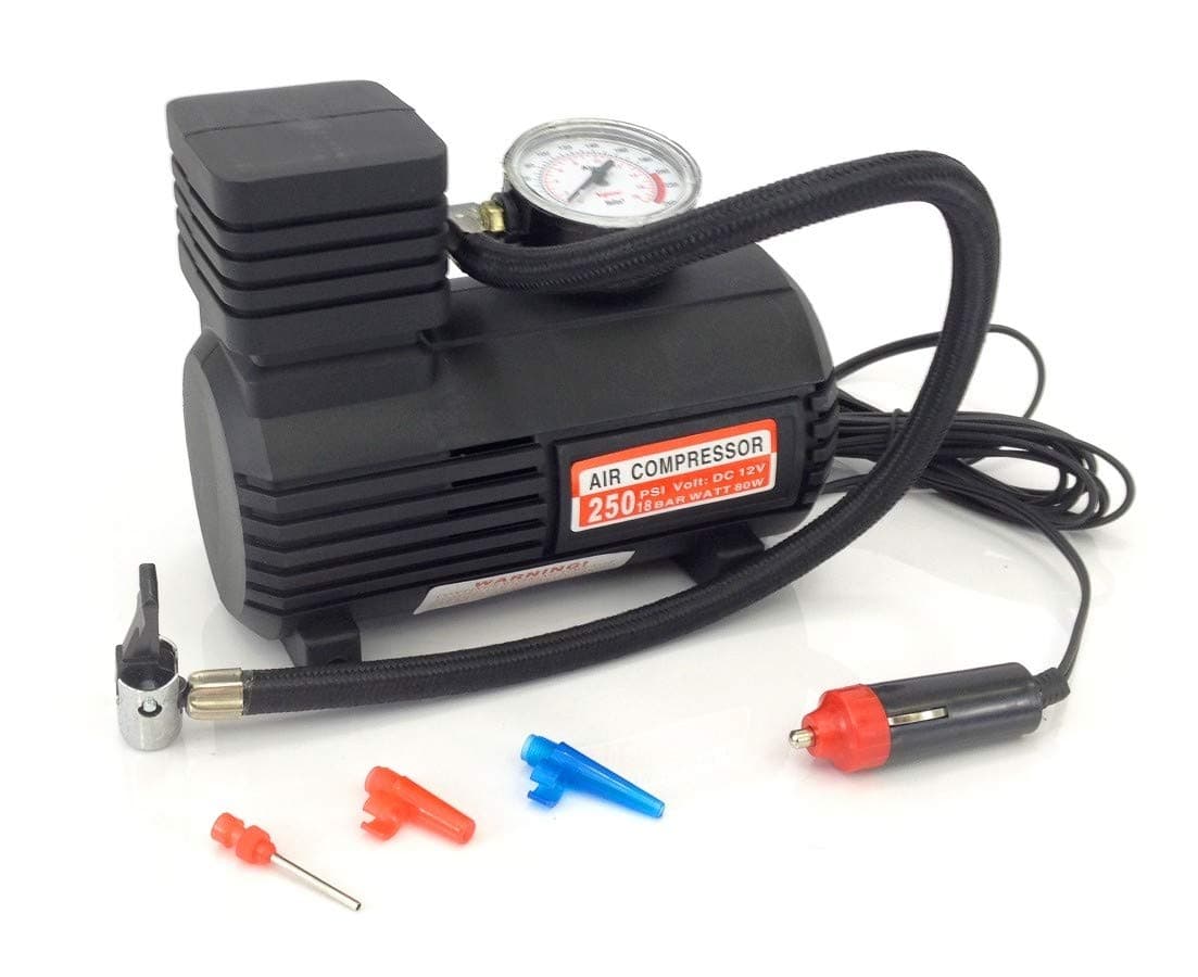 NEW AIR COMPRESSOR MINI 250 PSI 12 VOLT NEW AUTO PUMP