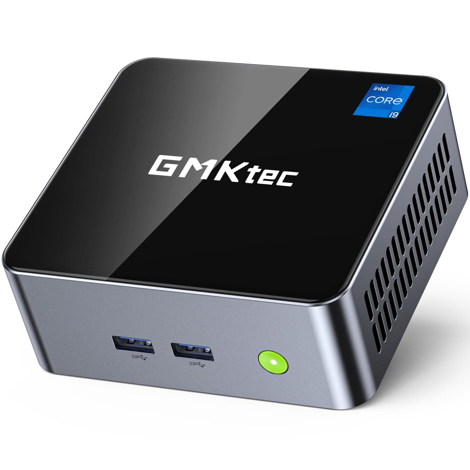 GMKtec Mini Desktop Computer, M3 Intel Core i5 12450H (8C/12T, up to 4.40GHz) Mini PC 16GB DDR4 (8GB*2) 512GB SSD, 2X HDMI 4K, 4X USB 3.2, USB-C, WiFi 6, BT 5.2, RJ45 2.5G Black