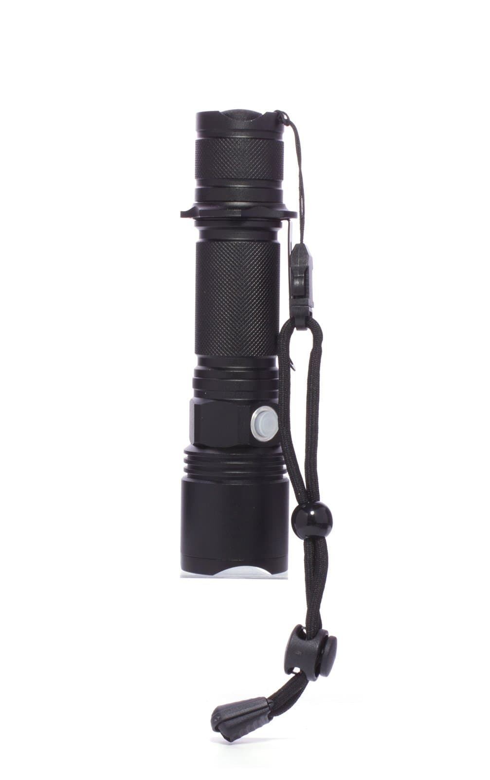 DYD 1000 Lumens Super-bright Camping Flashlight/Underwater Cluster Lighting Flashlight Tactical Flashlight with Cree LED and Adjustable Focus for Sport/Outdoor Activities With 18650 Battery and USB Charging Cable)