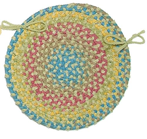 Botanical Isle Chair Pad, Kiwi